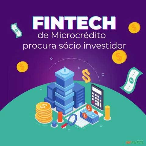 Procuramos Investidor - Fintech de Microcrédito - Retorno 6 vezes em 3 anos Imagem Procuramos Investidor - Fintech de Microcrédito - Retorno 6 vezes em 3 anos