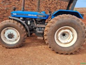 Trator New Holland 7630 ano 03