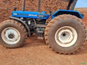 Trator New Holland 7630 ano 03