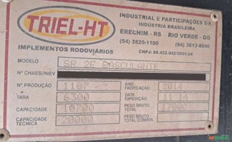 Imagem FACCHINI ANO 2012 / TRIElL - HT ANO 2014 CAÇAMBA BASCULANTE - CONJUNTO Imagem FACCHINI ANO 2012 / TRIElL - HT ANO 2014 CAÇAMBA BASCULANTE - CONJUNTO