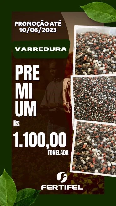 Varredura de Adubo Premium