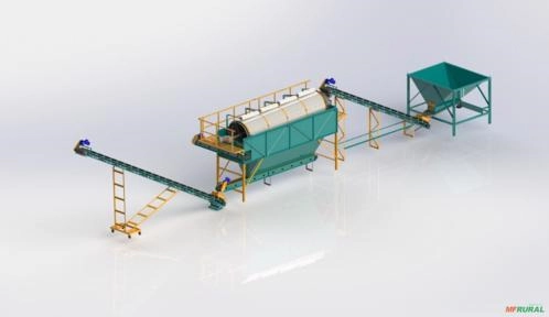 Peneira giratória modelo PR6000 Imagem Peneira giratória modelo PR6000