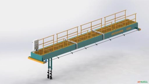 Revolvedor de Compost Barn modelo SVG150 Imagem Revolvedor de Compost Barn modelo SVG150