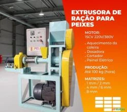 EXTRUSORAS DE RAÇÃO FLUTUANTE PARA PEIXE 15CV