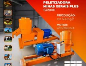 Peletizadora Minas Gerais Plus 15/20HP