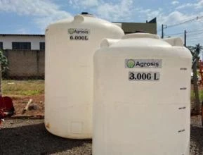 Tanque vertical para água ou óleo diesel  6.000 litros R$ 6.000,00