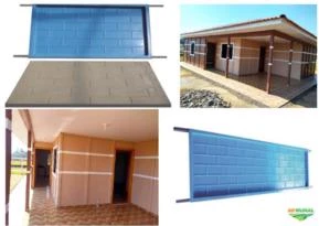 Formas para fabricaçao de Casas Pre fabricadas kit completo