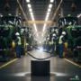 Lente Farol John Deere 8000R esquerda Imagem Lente Farol John Deere 8000R esquerda