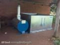 Secador de grãos e armazenagem Imagem Secador de grãos e armazenagem