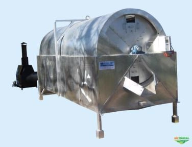 SECADOR ROTATIVO PARA VEGETAIS Imagem SECADOR ROTATIVO PARA VEGETAIS