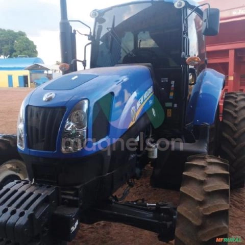 New Holland Trator T6 110 2021 2021 Imagem New Holland Trator T6 110 2021 2021