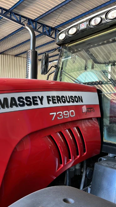 Trator Massey Ferguson 7390 4x4 ano 15