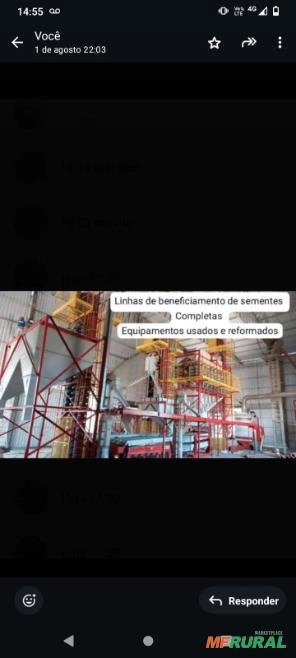 Imagem Unidade de beneficiamento de sementes Imagem Unidade de beneficiamento de sementes