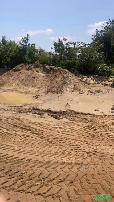 Jazida de areia Imagem Jazida de areia