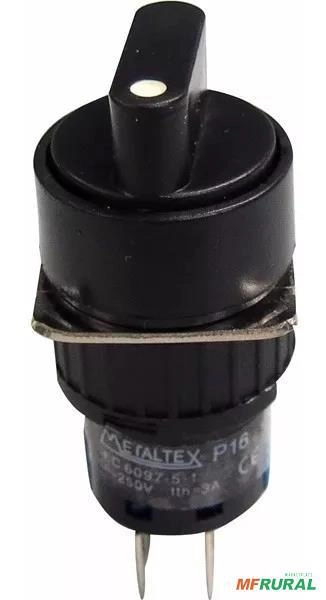 Chave Seletora - 2 Posições - IDEC - Importada Imagem Chave Seletora - 2 Posições - IDEC - Importada