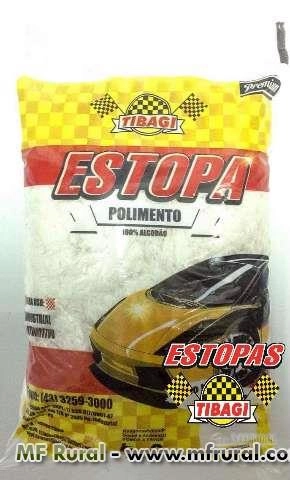 Estopas, Panos de Limpeza e Pastelão de Malha Imagem Estopas, Panos de Limpeza e Pastelão de Malha