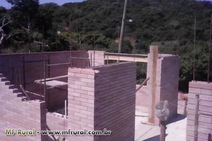 Casas pre fabricadas tijolos ecológicos