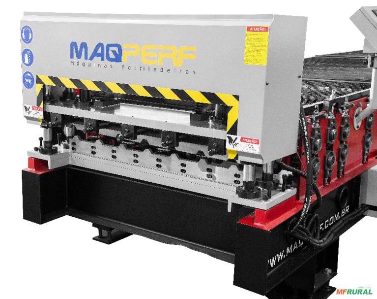 MAQUINA PERFILADEIRA TELHA TRAPÉZIO Imagem MAQUINA PERFILADEIRA TELHA TRAPÉZIO