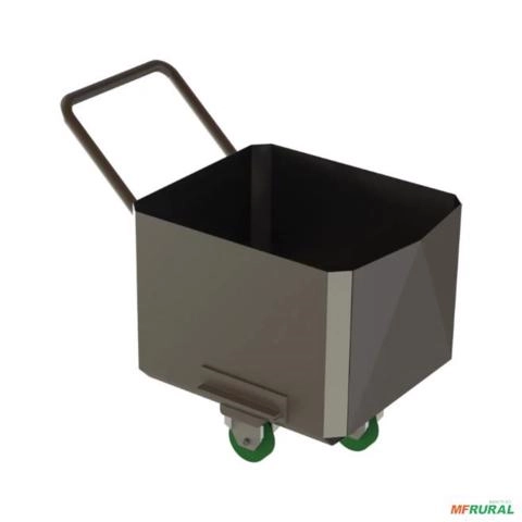 Carro para Transporte de Massa – Modelo Vemag 200 Litros Imagem Carro para Transporte de Massa – Modelo Vemag 200 Litros