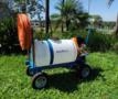 Pulverizador 200 litros com bomba de pistões e motor Imagem Pulverizador 200 litros com bomba de pistões e motor