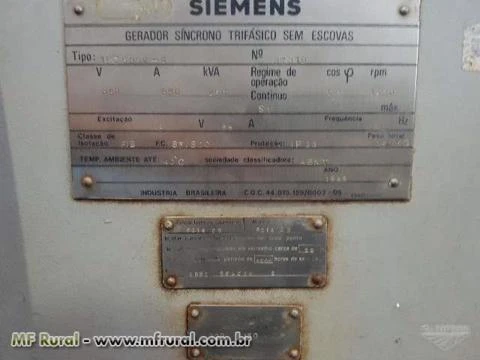 GRUPO GERADOR STEMAC 250 Kva
