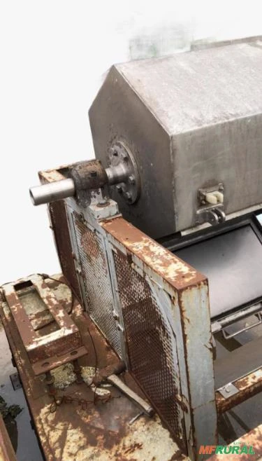 Tamboreador de inox criogênico máquina polimento vibratório - C1513