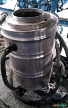 Aspirador de pó industrial de inox no estado - C1394