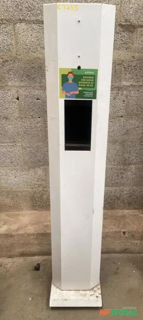 SUPORTE TOTEM DISPENSADOR DE ÁLCOOL EM GEL C7255