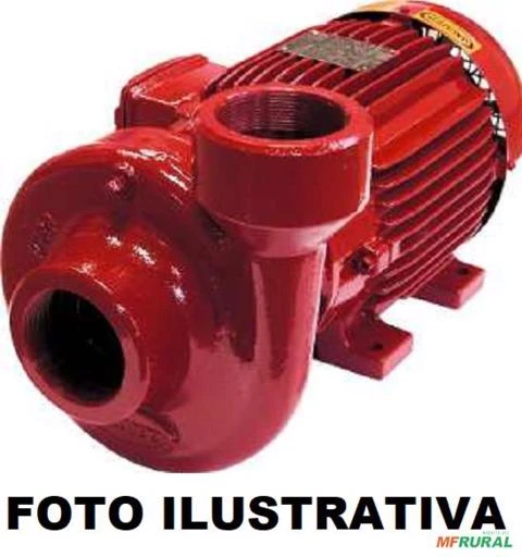 Moto bomba dágua trifásica 3 cv 3 hp usada C2133