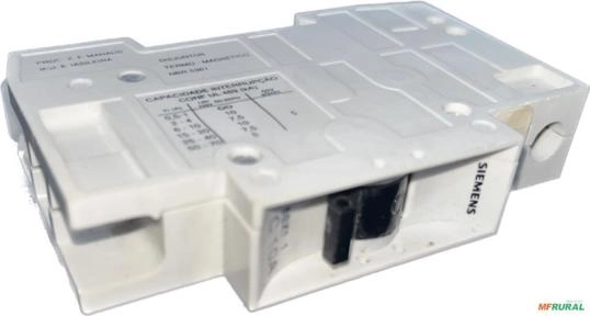 KIT 8 PCS DISJUNTOR UNIPOLAR 10 A SIEMENS - C7444 Imagem KIT 8 PCS DISJUNTOR UNIPOLAR 10 A SIEMENS - C7444