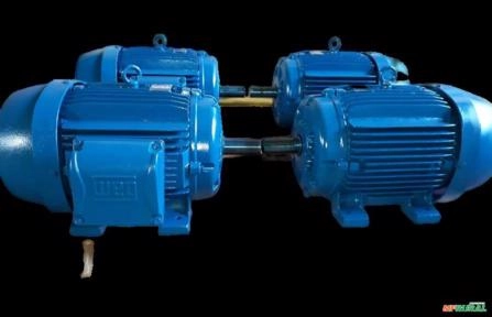Motor elétrico 125 cv Tri 3500 rpm 2 p Recondicionado C3055 Imagem Motor elétrico 125 cv Tri 3500 rpm 2 p Recondicionado C3055