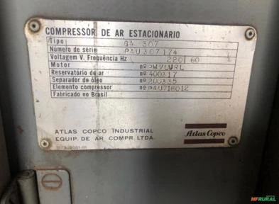 COMPRESSOR PARAFUSO GA 307 30HP C7220