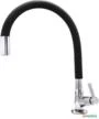 Torneira De Mesa Cozinha Banheiro Gourmet Preta Flexível C2399 Imagem Torneira De Mesa Cozinha Banheiro Gourmet Preta Flexível C2399