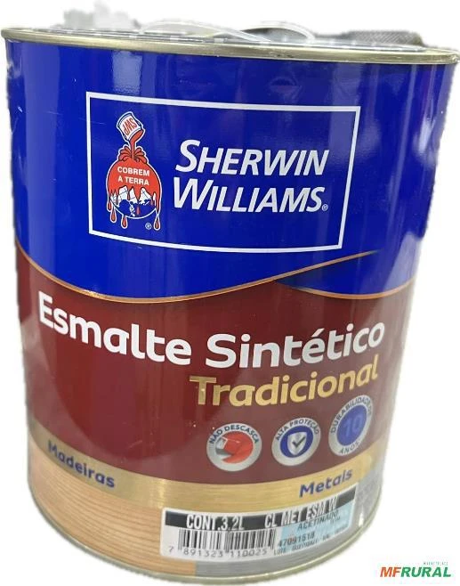 Tinta Metalatex Sintético Acetinado 3,2L Sherwin Williams