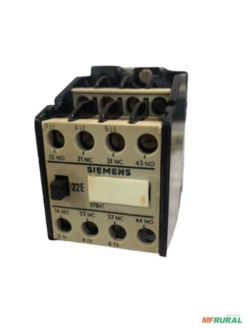 Contatora 3TB41 4hp 12A Siemens C2948 Imagem Contatora 3TB41 4hp 12A Siemens C2948