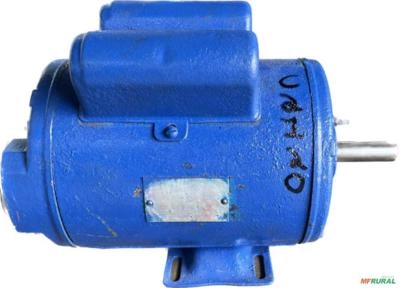 Motor Elétrico 1 cv 1 hp Monofásico Weg Eberle 3500 rpm 2 polos C2120 Imagem Motor Elétrico 1 cv 1 hp Monofásico Weg Eberle 3500 rpm 2 polos C2120