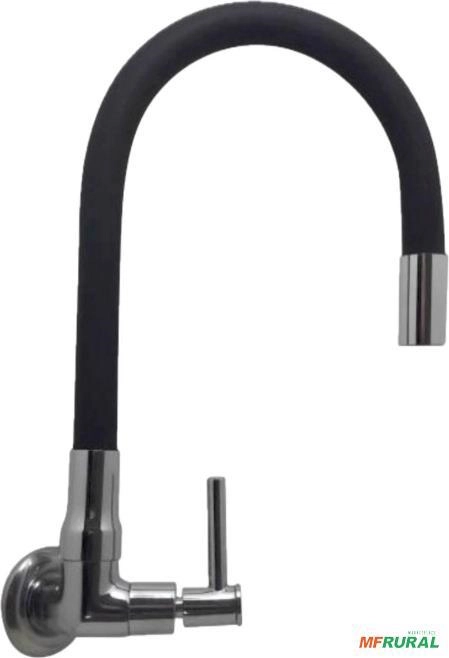 Torneira Color Preta Parede 1160 C-34 C2402 Imagem Torneira Color Preta Parede 1160 C-34 C2402