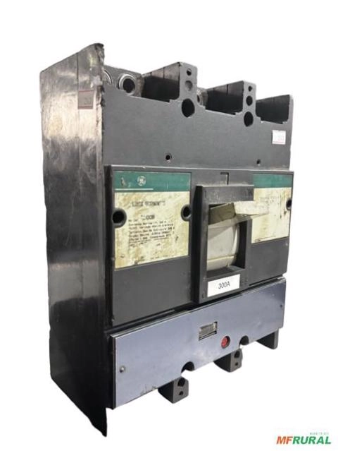 Disjuntor Caixa Moldada 300a GE ABB Merlin Gerin WEG C2563 Imagem Disjuntor Caixa Moldada 300a GE ABB Merlin Gerin WEG C2563