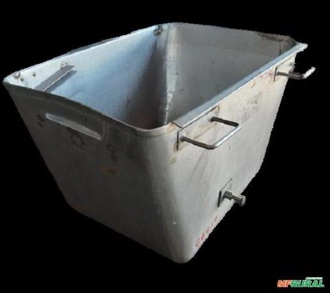 Recipiente Reservatório de Inox Tanque 150 litros - C6218 Imagem Recipiente Reservatório de Inox Tanque 150 litros - C6218