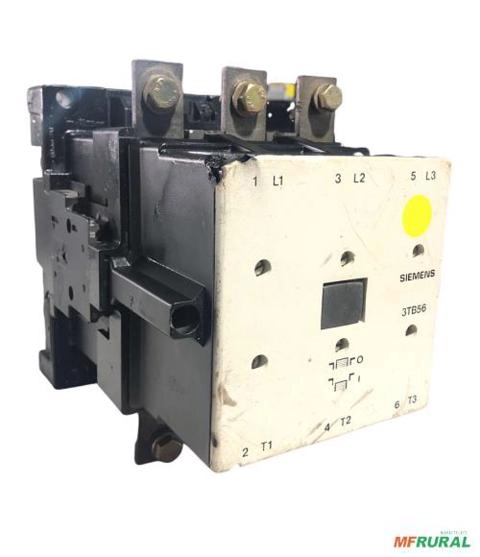 Imagem Contatora 3TB56 150hp 400a Siemens C2958 Imagem Contatora 3TB56 150hp 400a Siemens C2958