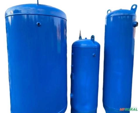 Tanque Pulmão cilindro Compressor 200 300 350 L NR13 C2623 Imagem Tanque Pulmão cilindro Compressor 200 300 350 L NR13 C2623