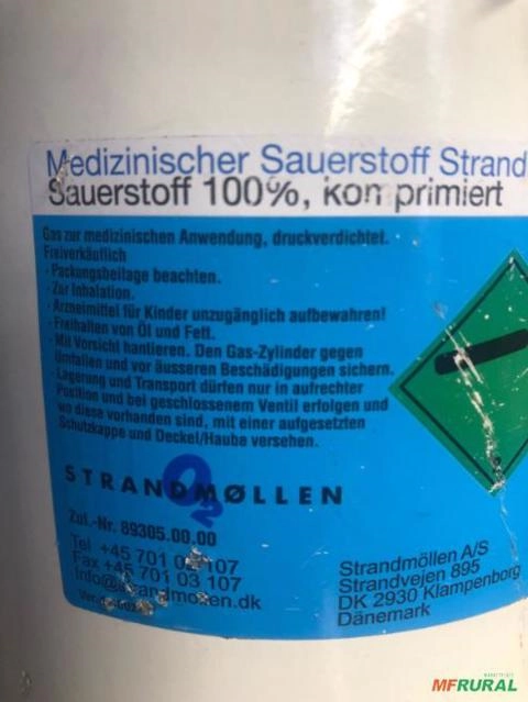 Imagem Cilindro Oxigênio Hospitalar C8206 Imagem Cilindro Oxigênio Hospitalar C8206