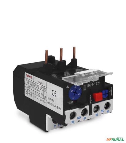 Relé Térmico JR28-1321 Ajuste 12~18A Sibratec C3202 Imagem Relé Térmico JR28-1321 Ajuste 12~18A Sibratec C3202