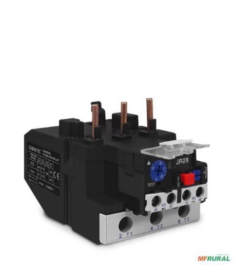 Relé Térmico JR28-2355 Ajuste 30~40A Sibratec C3205 Imagem Relé Térmico JR28-2355 Ajuste 30~40A Sibratec C3205