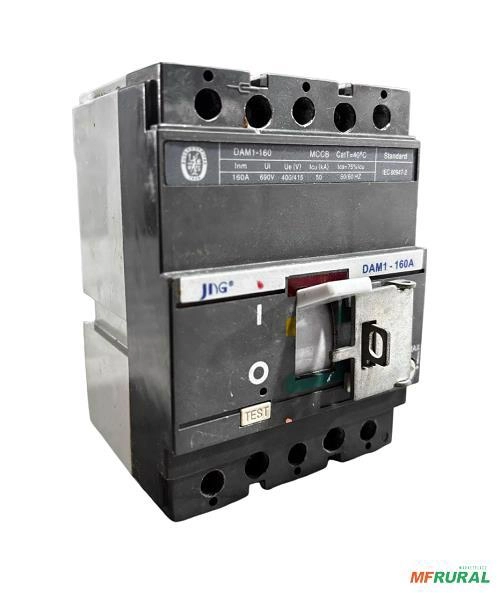 Disjuntor caixa moldada 160a JNG STECK METALTEX C2769 Imagem Disjuntor caixa moldada 160a JNG STECK METALTEX C2769