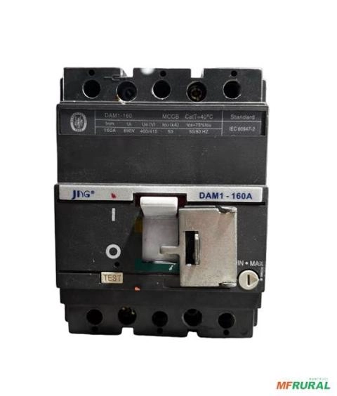 Imagem Disjuntor caixa moldada 160a JNG STECK METALTEX C2769 Imagem Disjuntor caixa moldada 160a JNG STECK METALTEX C2769