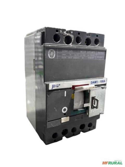 Disjuntor caixa moldada 100a JNG STECK METALTEX C2767 Imagem Disjuntor caixa moldada 100a JNG STECK METALTEX C2767