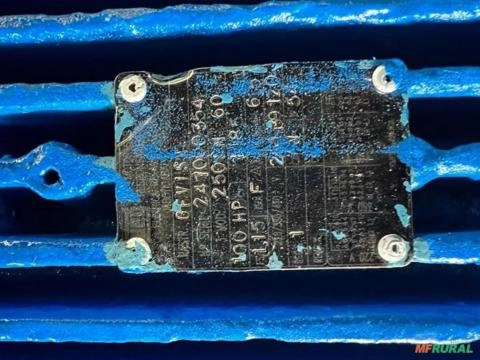 Imagem Motor elétrico 100 cv 1100 rpm 6 polos General Elétric Weg C2442 Imagem Motor elétrico 100 cv 1100 rpm 6 polos General Elétric Weg C2442