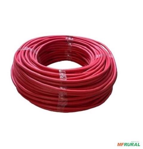Cabo De Cobre Flexível 10mm 100m 750v NOBRE Vermelho C12130 Imagem Cabo De Cobre Flexível 10mm 100m 750v NOBRE Vermelho C12130