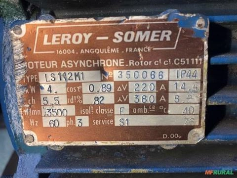 Imagem Motor Elétrico 5 Cv Hp 3500 Rpm 2p Não Revisado não weg C2042 Imagem Motor Elétrico 5 Cv Hp 3500 Rpm 2p Não Revisado não weg C2042